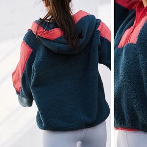 Free People Lead the Pack Pullover Fleece EUC